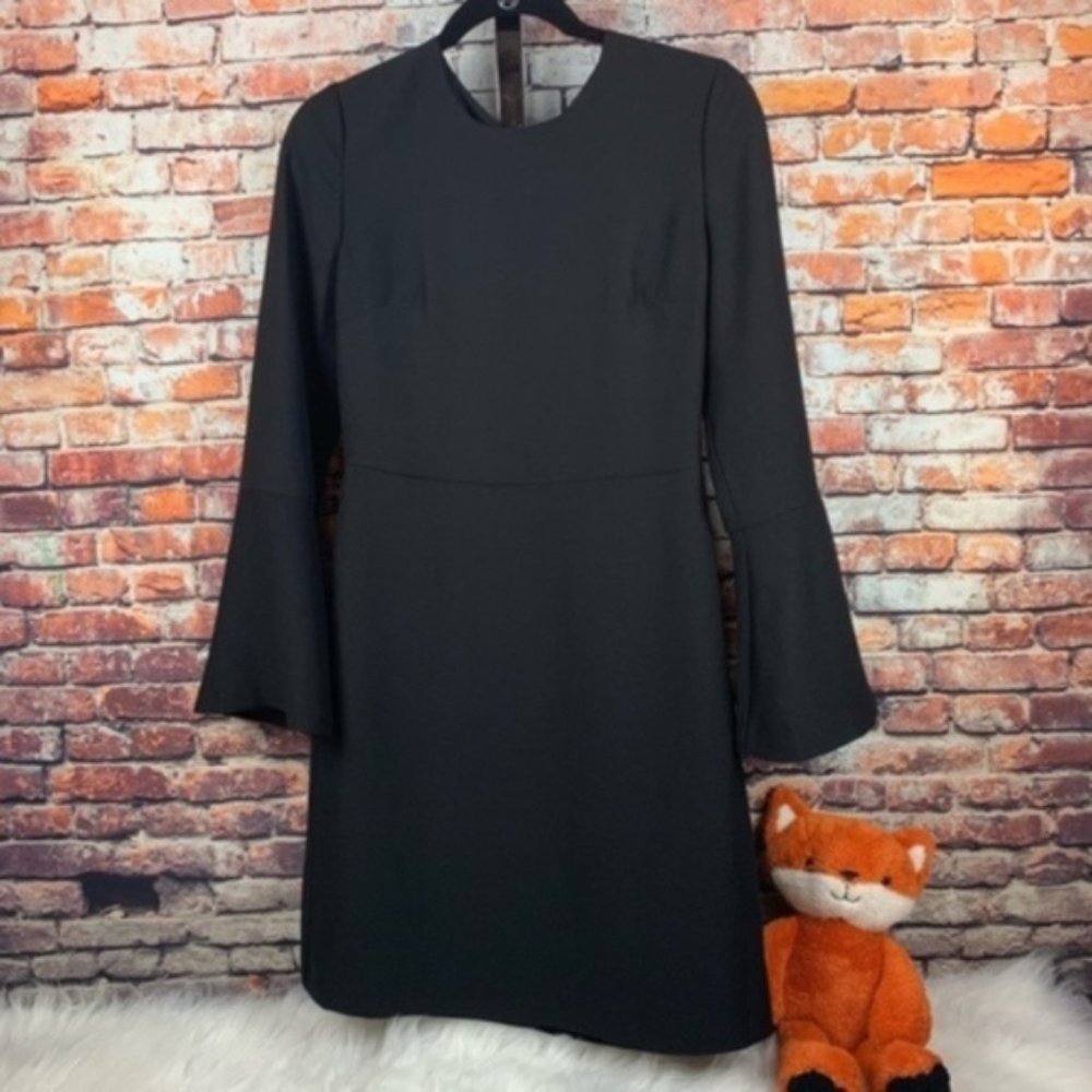 NWT Banana Republic open back black dress size 2